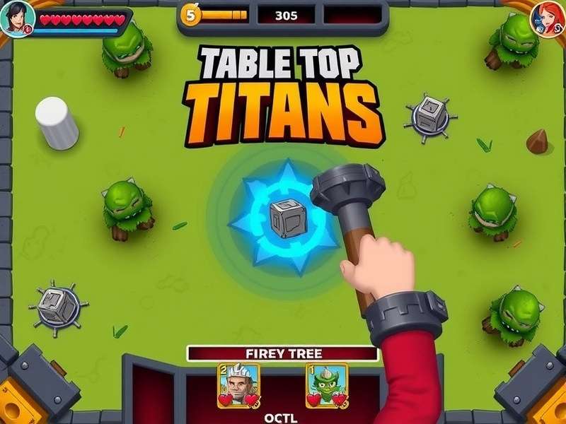 Table Top Titans Game Screenshot